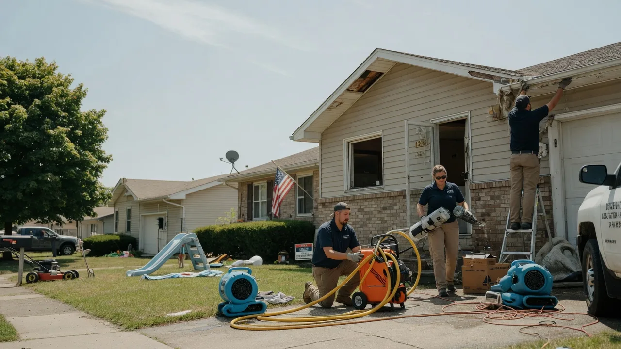 Water Damage Restoration in Farmville, VA near me